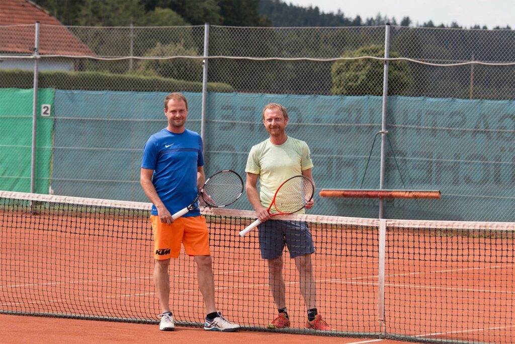 Toni & Martin vor dem Spiel