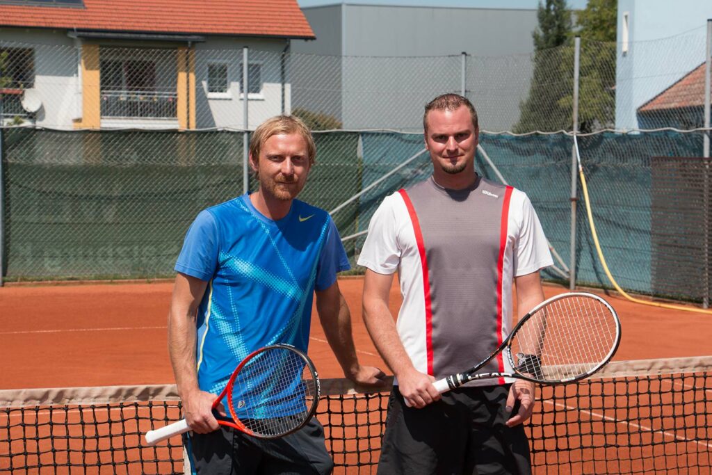 Martin & Jochen vor dem Spiel